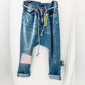 Levi’s 514 drop crotch jeans